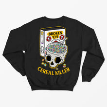 Cargar imagen en el visor de la galería, Cereal Killer Kids Sweatshirt (Unisex)-Tattoo Clothing, Tattoo Sweatshirt, JH030J-Broken Society