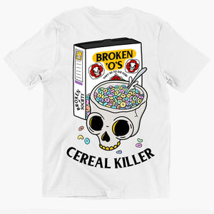Cereal Killer Kids T-Shirt (Unisex)-Tattoo Clothing, Tattoo Kids Shirt, Mini Creator-Broken Society