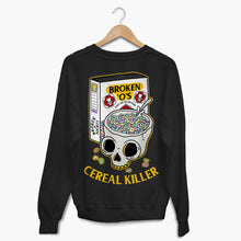 Cargar imagen en el visor de la galería, Cereal Killer Sweatshirt (Unisex)-Tattoo Clothing, Tattoo Sweatshirt, JH030-Broken Society