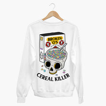 Laden Sie das Bild in den Galerie-Viewer, Cereal Killer Sweatshirt (Unisex)-Tattoo Clothing, Tattoo Sweatshirt, JH030-Broken Society