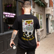 Cargar imagen en el visor de la galería, Cereal Killer T-shirt (Unisex)-Tattoo Clothing, Tattoo T-Shirt, N03-Broken Society