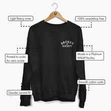 Cargar imagen en el visor de la galería, Dad Sweatshirt (Unisex)-Tattoo Clothing, Tattoo Sweatshirt, JH030-Broken Society