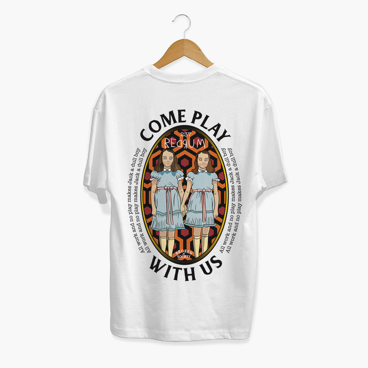 Come Play With Us T-Shirt (Unisex)-Tattoo Clothing, Tattoo T-Shirt, EP01-Broken Society