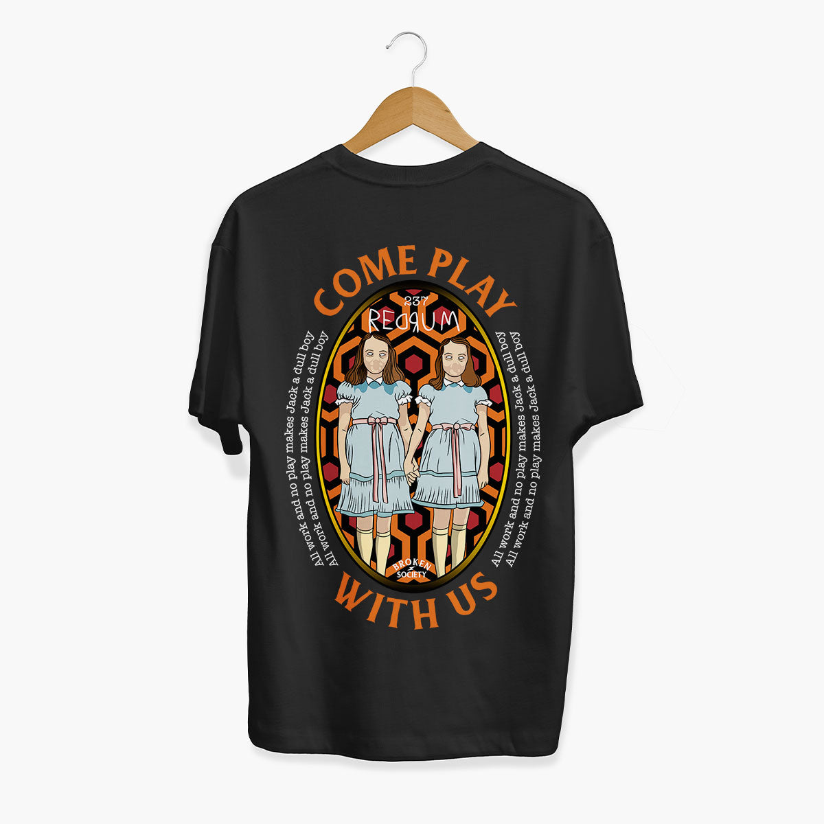 Come Play With Us T-Shirt (Unisex)-Tattoo Clothing, Tattoo T-Shirt, EP01-Broken Society