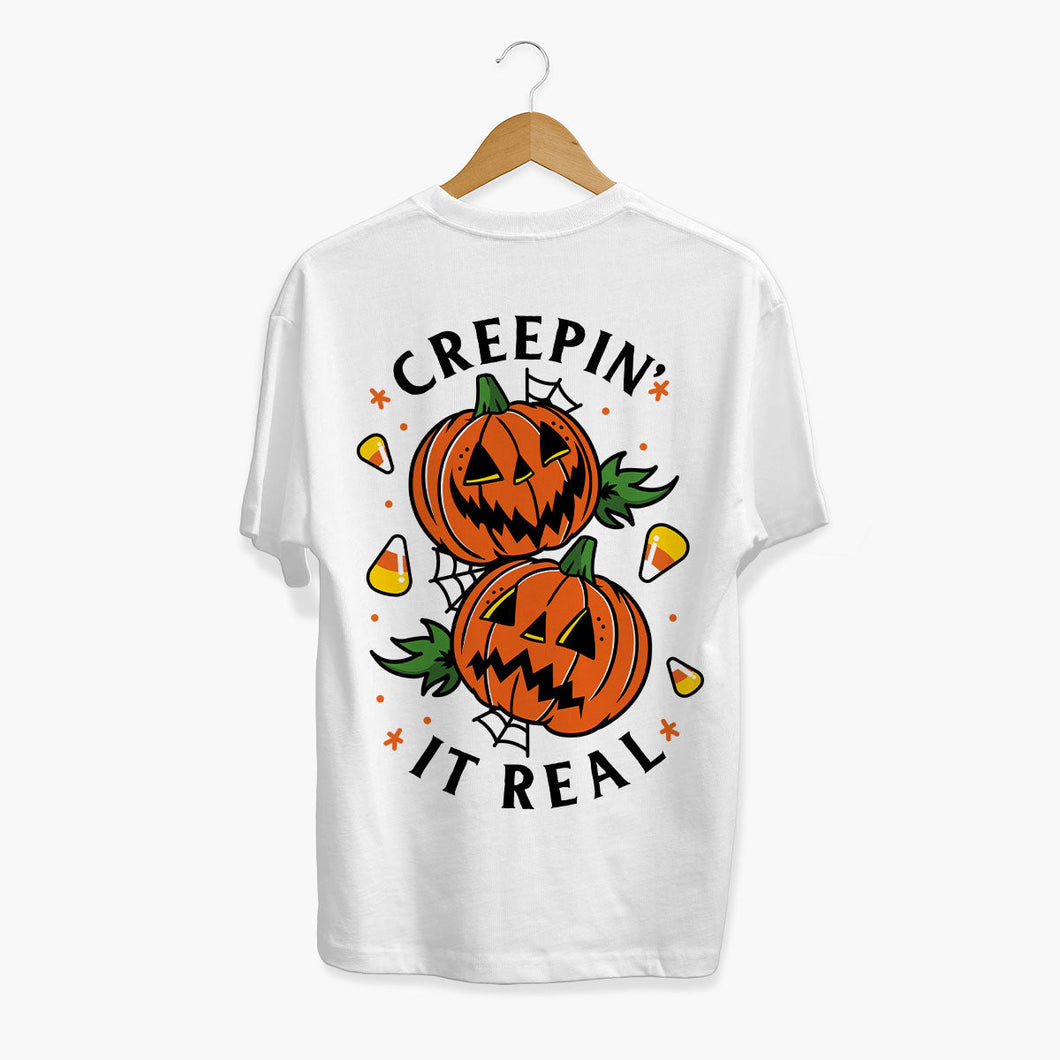 Creepin' It Real T-shirt (Unisex)-Tattoo Clothing, Tattoo T-Shirt, N03-Broken Society