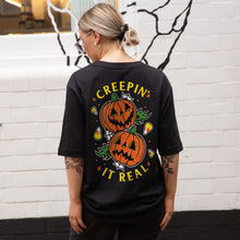 Load image into Gallery viewer, Creepin&#39; It Real T-shirt (Unisex)-Tattoo Clothing, Tattoo T-Shirt, N03-Broken Society