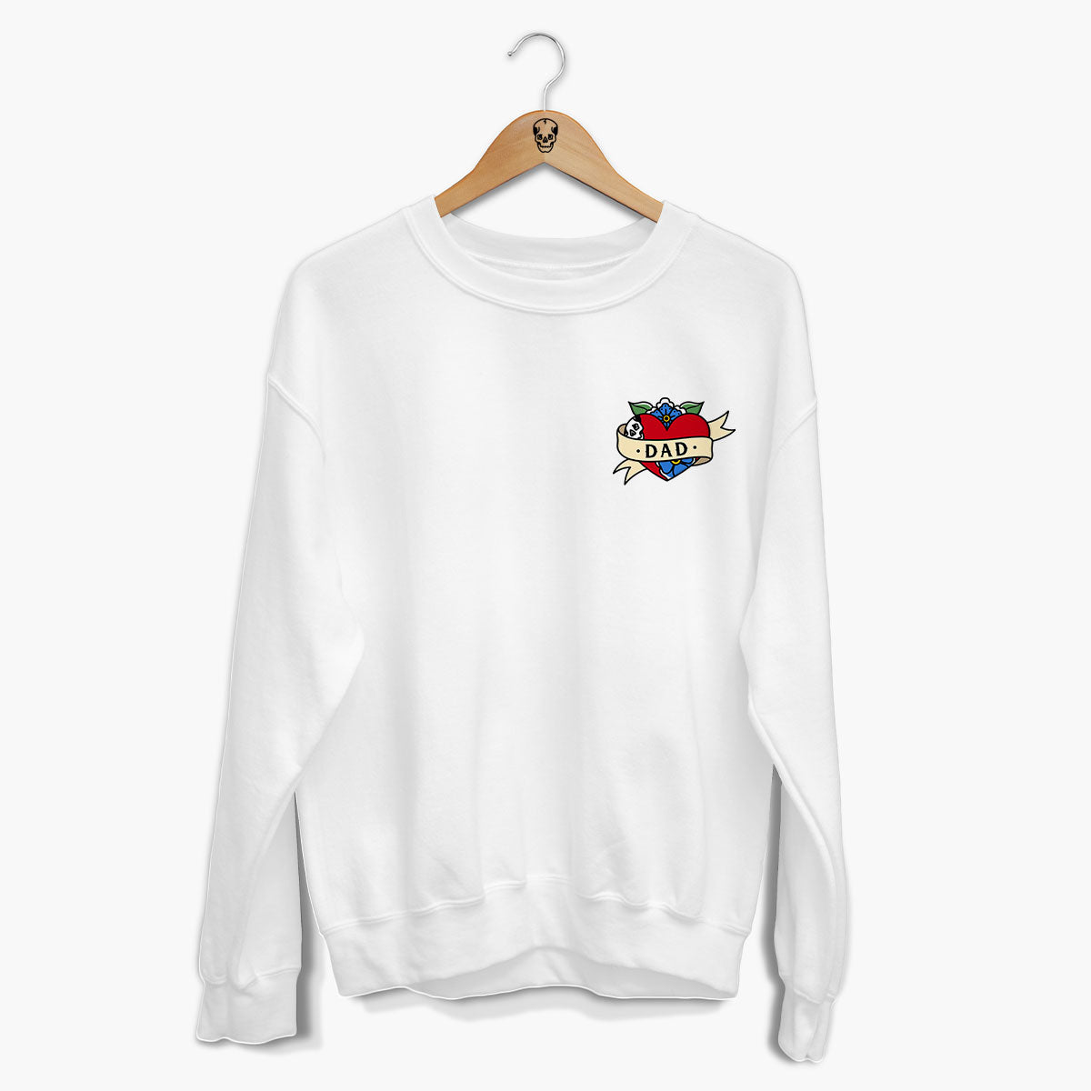 Dad Sweatshirt (Unisex)-Tattoo Clothing, Tattoo Sweatshirt, JH030-Broken Society