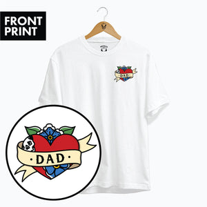 Dad T-Shirt (Unisex)-Tattoo Clothing, Tattoo T-Shirt, N03-Broken Society