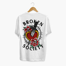 Cargar imagen en el visor de la galería, Dagger Heart T-shirt (Unisex)-Tattoo Clothing, Tattoo T-Shirt, N03-Broken Society