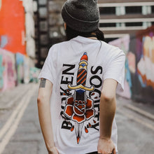 Cargar imagen en el visor de la galería, Dagger T-Shirt (Unisex)-Tattoo Clothing, Tattoo T-Shirt, N03-Broken Society