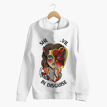 Cargar imagen en el visor de la galería, Devil In Disguise Hoodie (Unisex)-Tattoo Clothing, Tattoo Hoodie, JH001-Broken Society