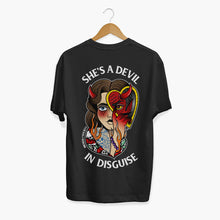 Laden Sie das Bild in den Galerie-Viewer, Devil In Disguise T-shirt (Unisex)-Tattoo Clothing, Tattoo T-Shirt, EP01-Broken Society