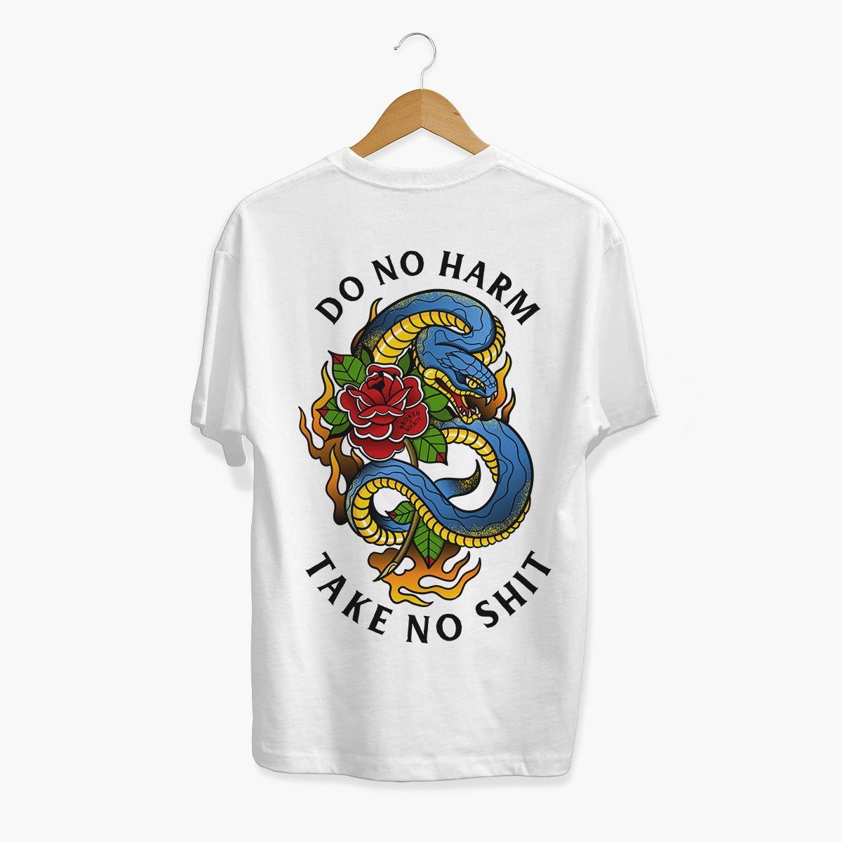 Do No Harm T-Shirt (Unisex)-Tattoo Clothing, Tattoo T-Shirt, EP01-Broken Society