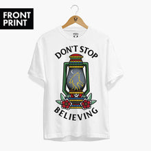 Load image into Gallery viewer, Don&#39;t Stop Believing T-Shirt (Unisex)-Tattoo Clothing, Tattoo T-Shirt, N03-Broken Society