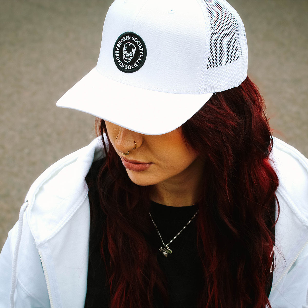 Emblem Patch Cap (Unisex)-Tattoo Clothing, Tattoo Accessories, Tattoo Gift, Tattoo Emblem Patch Cap, YP129, YP023-Broken Society