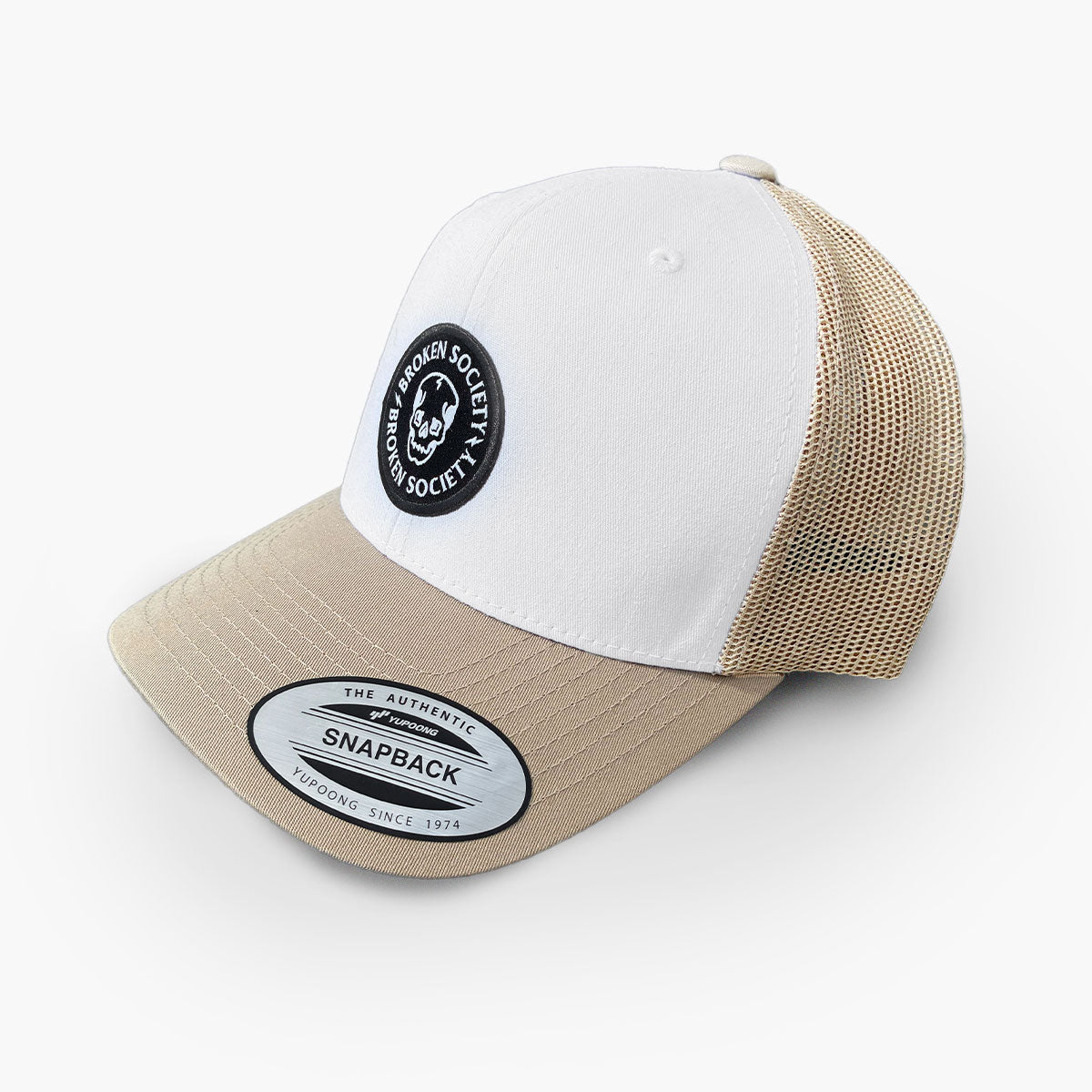 Emblem Patch Cap (Unisex)-Tattoo Clothing, Tattoo Accessories, Tattoo Gift, Tattoo Emblem Patch Cap, YP129, YP023-Broken Society