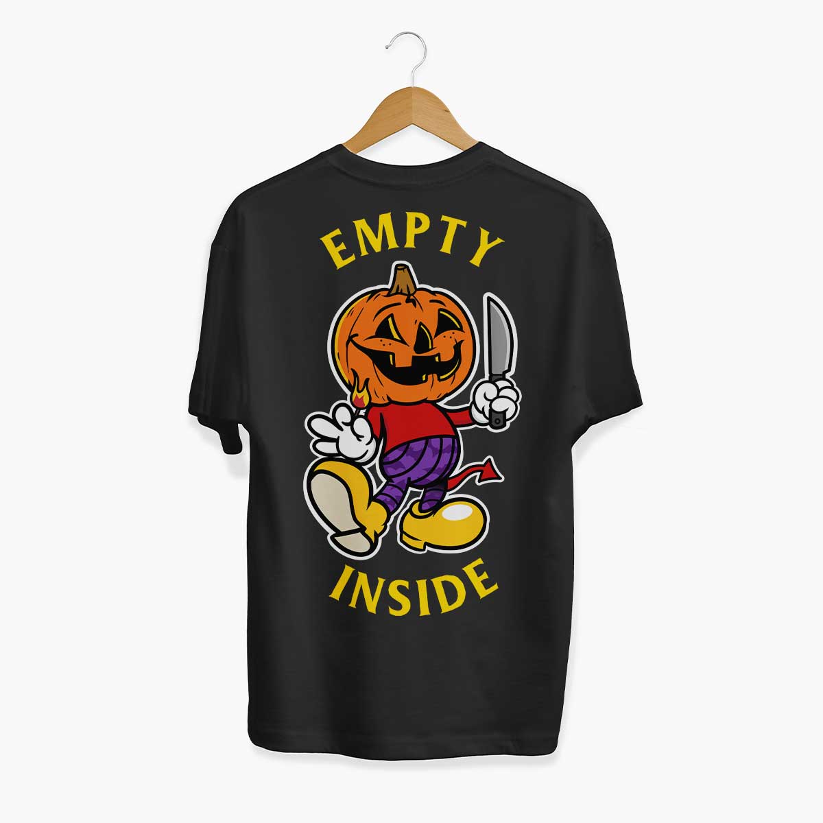 Empty Inside T-Shirt (Unisex)-Tattoo Clothing, Tattoo T-Shirt, N03-Broken Society