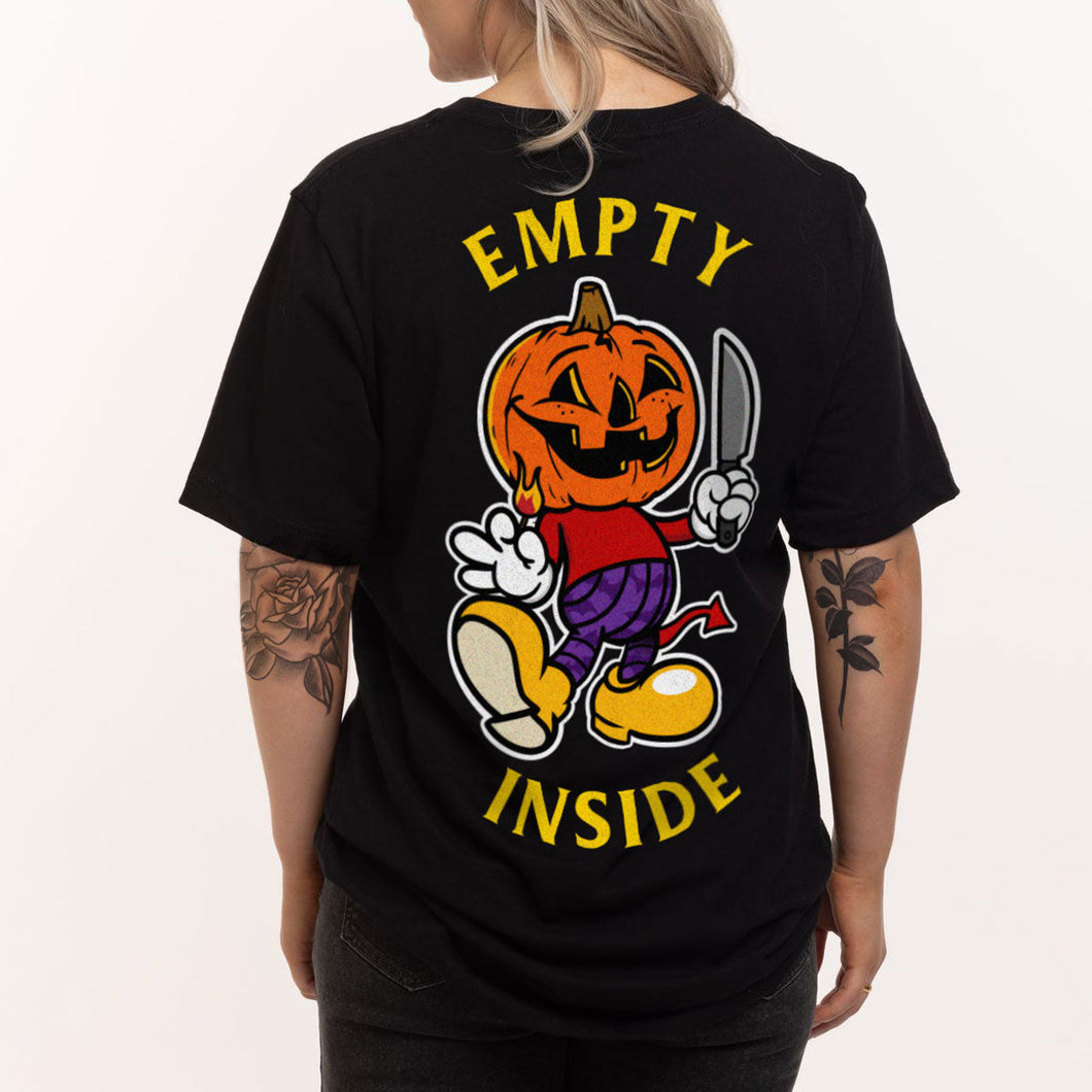 Empty Inside T-Shirt (Unisex)-Tattoo Clothing, Tattoo T-Shirt, N03-Broken Society