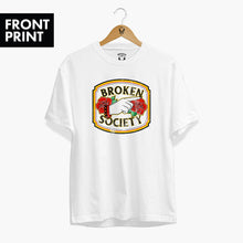 Laden Sie das Bild in den Galerie-Viewer, Floral Classic Tattoo Signage Front Print T-shirt (Unisex)-Tattoo Clothing, Tattoo T-Shirt, EP01-Broken Society