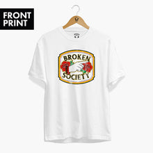 Load image into Gallery viewer, Floral Classic Tattoo Signage Front Print T-shirt (Unisex)-Tattoo Clothing, Tattoo T-Shirt, EP01-Broken Society