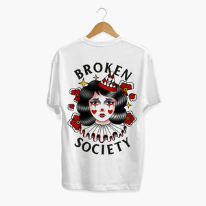 Fool In Love T-shirt (Unisex)-Tattoo Clothing, Tattoo T-Shirt, N03-Broken Society