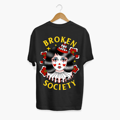 Fool In Love T-shirt (Unisex)-Tattoo Clothing, Tattoo T-Shirt, N03-Broken Society