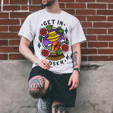 Laden Sie das Bild in den Galerie-Viewer, Get In Loser T-Shirt (Unisex)-Tattoo Clothing, Tattoo T-Shirt, N03-Broken Society