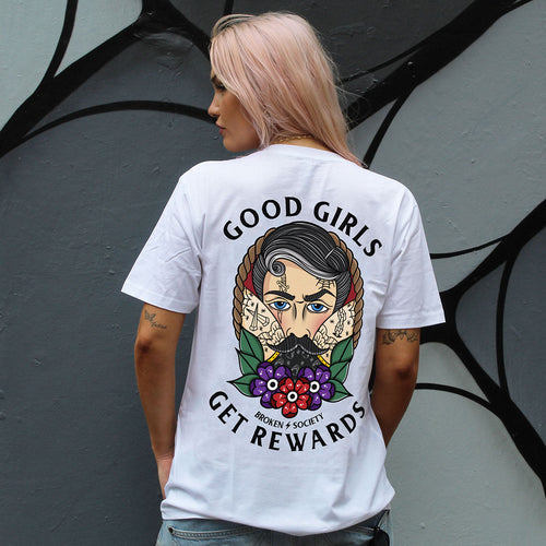 Good Girls T-shirt (Unisex)-Tattoo Clothing, Tattoo T-Shirt, EP01-Broken Society