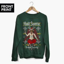 Laden Sie das Bild in den Galerie-Viewer, Hail Santa Christmas Jumper (Unisex)-Tattoo Clothing, Tattoo Sweatshirt, JH030-Broken Society