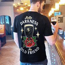 Laden Sie das Bild in den Galerie-Viewer, Hello Darkness T-shirt (Unisex)-Tattoo Clothing, Tattoo T-Shirt, EP01-Broken Society