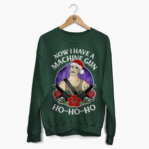Ho Ho Ho Christmas Jumper (Unisex)-Tattoo Clothing, Tattoo Sweatshirt, JH030-Broken Society