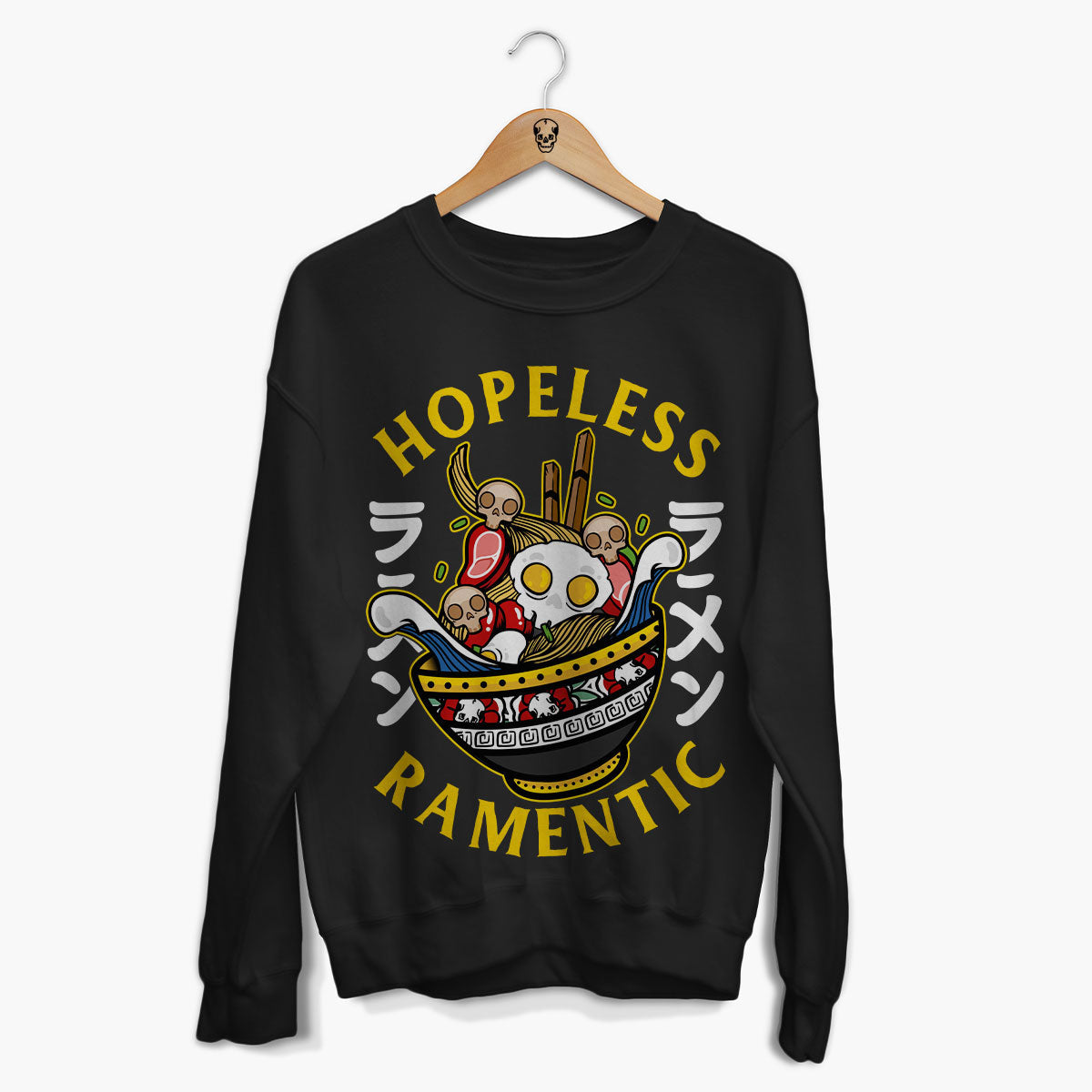 Hopeless Ramentic Front Print Sweatshirt (Unisex)-Tattoo Clothing, Tattoo Sweatshirt, JH030-Broken Society