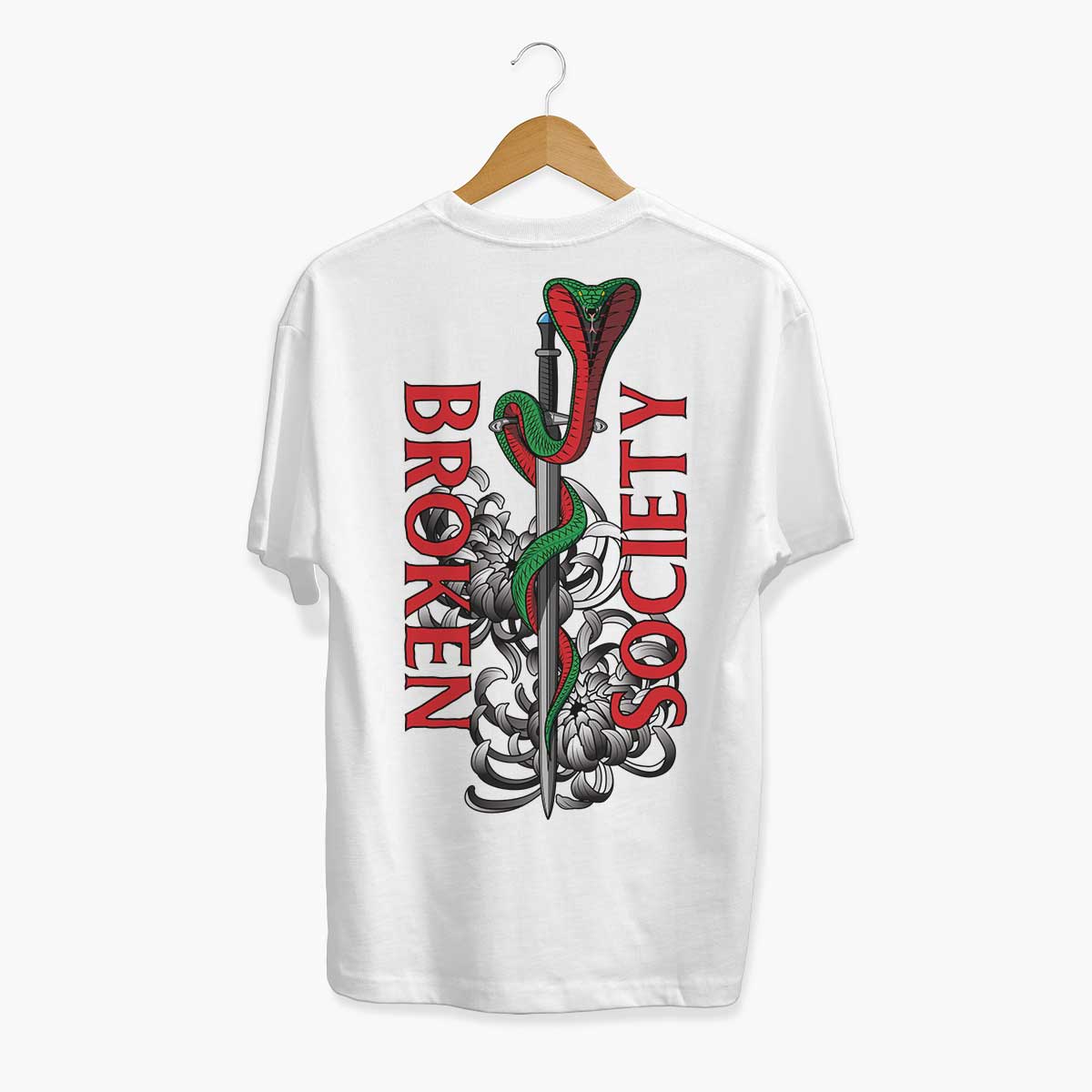 King Slayer Black T-Shirt (Unisex)-Tattoo Clothing, Tattoo T-Shirt, N03-Broken Society