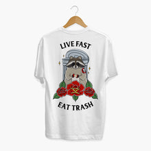 Cargar imagen en el visor de la galería, Live Fast Eat Trash T-shirt (Unisex)-Tattoo Clothing, Tattoo T-Shirt, N03-Broken Society