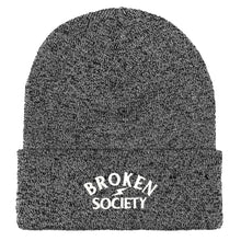 Load image into Gallery viewer, Logo Embroidered Beanie (Unisex)-Tattoo Apparel, Tattoo Accessories, Tattoo Gift, Tattoo Beanie, BB45-Broken Society