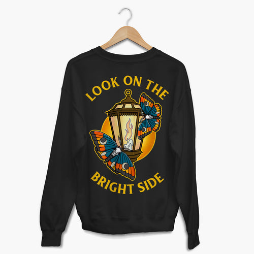 Look On The Bright Side Sweatshirt (Unisex)-Tattoo Clothing, Tattoo Sweatshirt, JH030-Broken Society