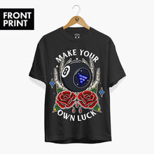 Load image into Gallery viewer, Magic 8 Ball Front Print T-shirt (Unisex)-Tattoo Clothing, Tattoo T-Shirt, EP01-Broken Society