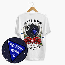 Laden Sie das Bild in den Galerie-Viewer, Magic 8 Ball T-shirt (Unisex)-Tattoo Clothing, Tattoo T-Shirt, N03-Broken Society