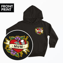 Cargar imagen en el visor de la galería, Mum Kids Hoodie (Unisex)-Tattoo Clothing, Tattoo Hoodie, JH001B-Broken Society