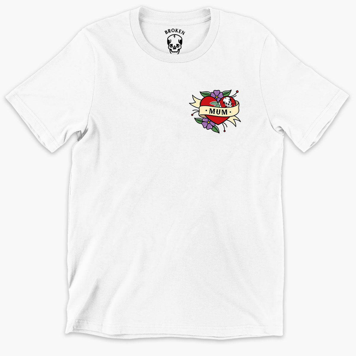 Mum Kids T-Shirt (Unisex)-Tattoo Clothing, Tattoo Kids Shirt, Mini Creator-Broken Society