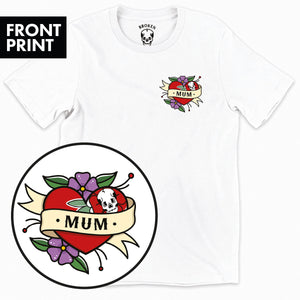 Mum Kids T-Shirt (Unisex)-Tattoo Clothing, Tattoo Kids Shirt, Mini Creator-Broken Society