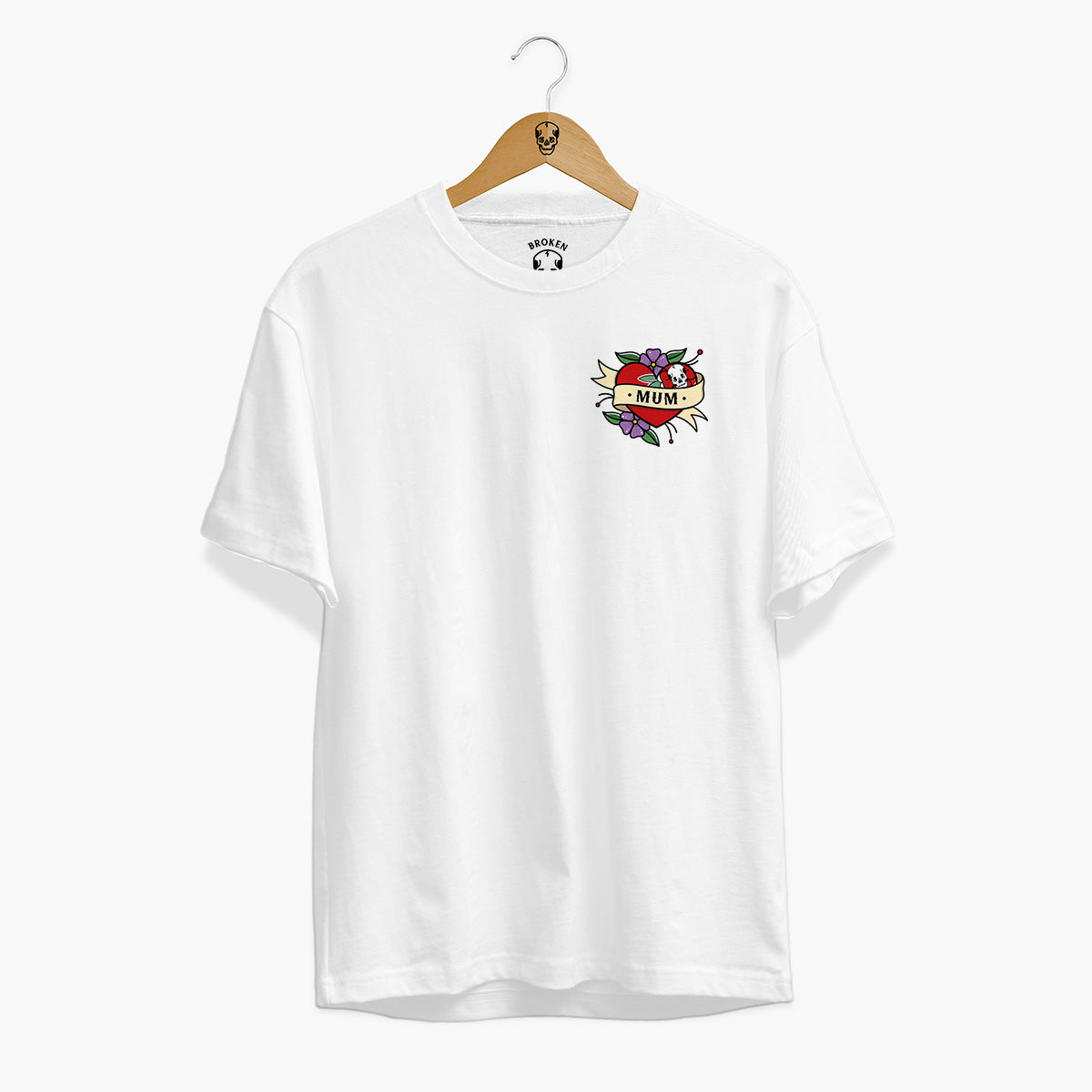 Mum T-Shirt (Unisex)-Tattoo Clothing, Tattoo T-Shirt, N03-Broken Society