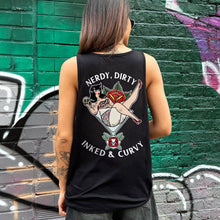 Laden Sie das Bild in den Galerie-Viewer, Nerdy Dirty Tank (Unisex)-Tattoo Clothing, Tattoo Tank, 03980-Broken Society