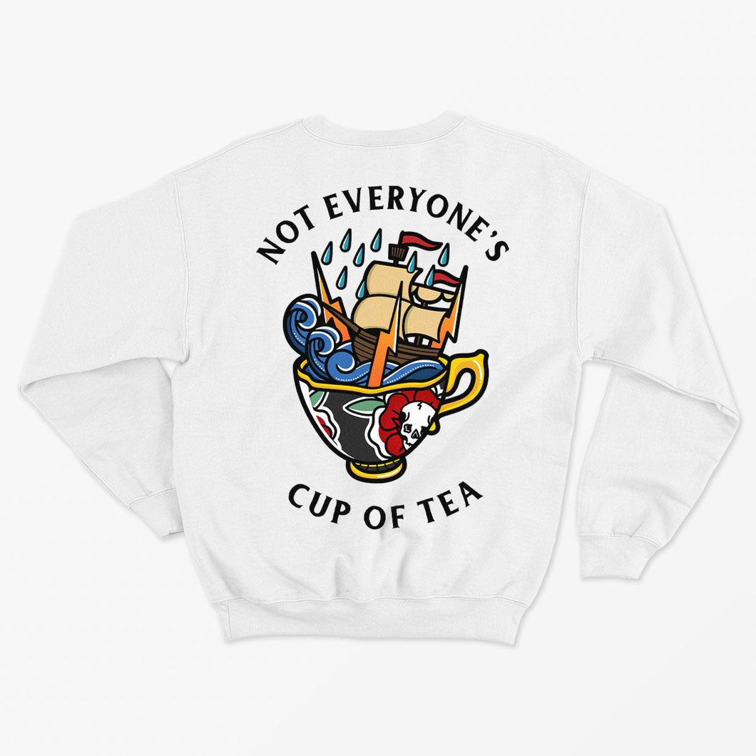 Not Everyone's Cup Of Tea Kids Sweatshirt (Unisex)-Broken Society
