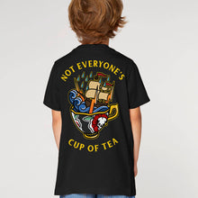 Laden Sie das Bild in den Galerie-Viewer, Not Everyone&#39;s Cup Of Tea Kids T-Shirt (Unisex)-Tattoo Clothing, Tattoo Kids Shirt, Mini Creator-Broken Society
