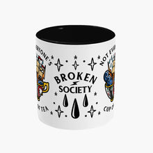 Cargar imagen en el visor de la galería, Not Everyone&#39;s Cup Of Tea Mug-Tattoo Apparel, Tattoo Accessories, Tattoo Gift, Tattoo Coffee Mug, 11oz White Ceramic-Broken Society