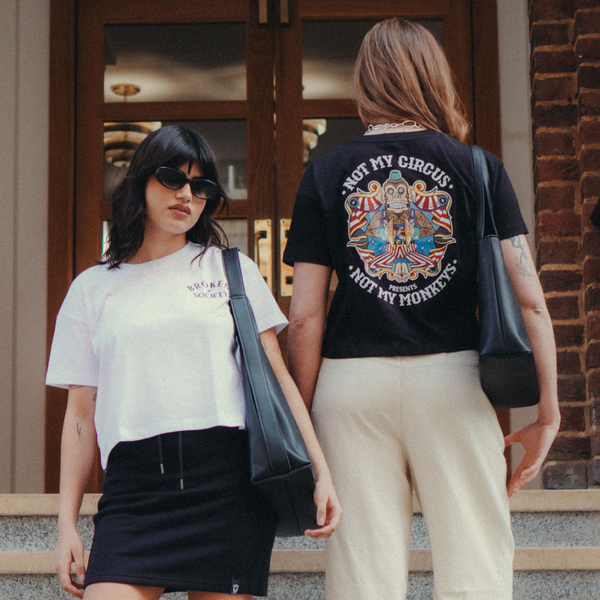 Not My Circus Boxy Women's Fit T-Shirt-Tattoo Clothing, Tattoo T-Shirt, EP026-Broken Society