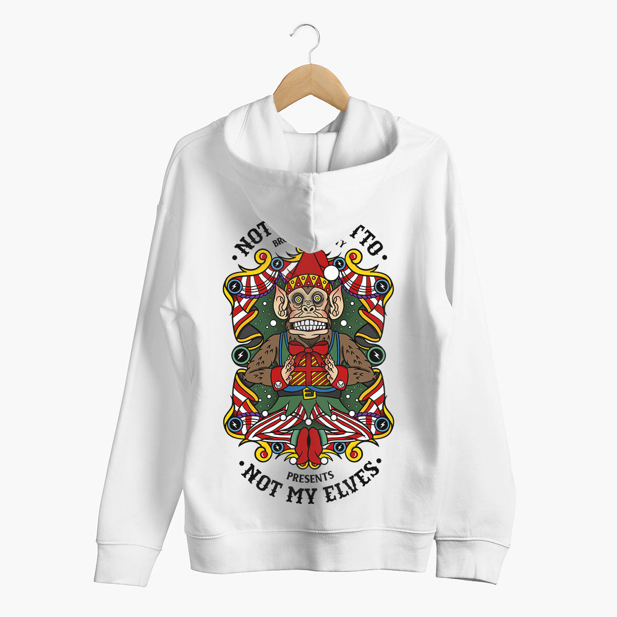 Not My Grotto Hoodie (Unisex)-Tattoo Clothing, Tattoo Hoodie, JH001-Broken Society