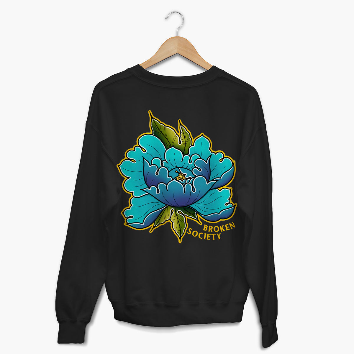 In Bloom I Sweatshirt (Unisex)-Tattoo Clothing, Tattoo Sweatshirt, JH030-Broken Society