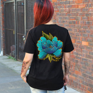In Bloom I T-shirt (Unisex)-Tattoo Clothing, Tattoo T-Shirt, N03-Broken Society